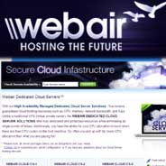 Webair Cloud hosting