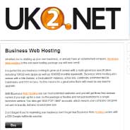 Uk2 Business Web hosting